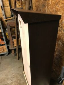 Boîte aux lettres metal bois extérieur. Commande. Limal