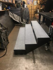 Escalier métallique extérieur F R Bruxelles