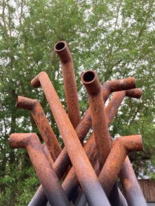 Sculpture Mikado's Friends