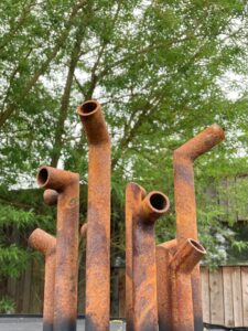 Sculpture métallique See You